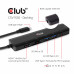 Base Club3D USB-C, HDMI, Ethernet, 100W PD, Leitor de Cartões 4K