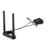 Placa de Rede Asus PCE-AX58BT Wi-Fi 6 (802.11ax) PCIe, Bluetooth 5.0, 2402 Mbps Placa de Rede Asus PCE-AX58BT Wi-Fi 6 (802.11ax) PCIe, Bluetooth 5.0, 2402 Mbps