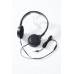 Microfone + Auscultadores On-Ear IHA-E200 Headset Combo Jack