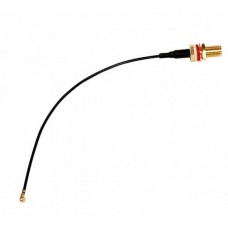 Cabo OEM CB-PIGTAILSMA: Pigtail Wi-Fi MHF-RP-SMA Dual Band, 25cm, Preto Cabo OEM CB-PIGTAILSMA: Pigtail Wi-Fi MHF-RP-SMA Dual Band, 25cm, Preto