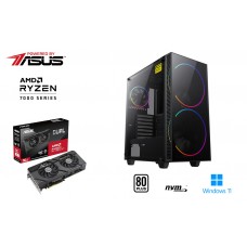 Computador Gaming INSYS Ryzen 7 7800X3D 32GB RX7800XT SSD 1TB Win11