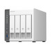 Servidor NAS QNAP TS-433-4G: 4 Baias, ARM Cortex-A55, 4GB RAM, QNAP QTS