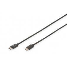 Cabo USB 3.2 Type-C para USB Type-C M/M 1m Preto