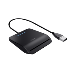Leitor de Cartões Trust Primo DNI, USB 2.0, Smartcard, 5 Anos Garantia