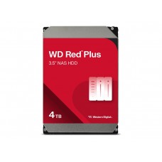 Disco Rígido Western Digital 4TB SATA3 RED Plus WD40EFPX - 5400RPM, NASware, 3 anos garantia