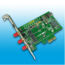Adaptador miniPCIe > PCIe / USB + 2 Antenas com leitor SIM
