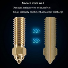 Bicos Creality para Impressora 3D K1: 0,4 mm, Latão