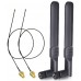 Antena Wireless 13.5cm + Ptail Cable (25 cm) IPEX MHF4