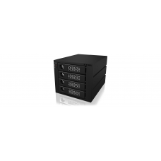 Backplane ICYBOX IB-554SSK SATA/SAS para 4 HDDs 3.5