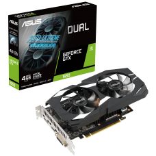 Placa Gráfica Asus DUAL-GTX1650-4GD6-P 4GB GDDR6 PCI-e 4.0, 128-bit