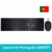 Teclado Ewent EW3258 Wireless: Português, Rato Incluído, 1600 DPI, 10m