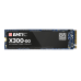 SSD EMTEC X300 Power Pro 128GB M.2 NVMe Gen3 x4, Leitura 1500MB/s, 3D NAND SSD EMTEC X300 Power Pro 128GB M.2 NVMe Gen3 x4, Leitura 1500MB/s, 3D NAND
