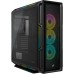 Caixa ATX Corsair 5000T iCUE RGB Preta, Vidro Temperado, USB-C e RGB Caixa ATX Corsair 5000T iCUE RGB Preta, Vidro Temperado, USB-C e RGB