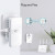 Kit Powerline TP-Link TL-WPA7617KIT: 2 Adaptadores, AV1000, Gigabit Ethernet, Wi-Fi 5 sem_imagem