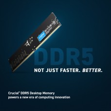 Memória Crucial DDR5 32GB 5600MHz, UDIMM, CL46