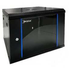 Bastidor Phasak PHO2207D: Mural, 7U, 19 polegadas, Preto, Desmontado