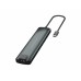 Docking USB-C Conceptronic 9-em-1 com HDMI, Ethernet, USB 3.0 e Leitor de Cartões Docking USB-C Conceptronic 9-em-1 com HDMI, Ethernet, USB 3.0 e Leitor de Cartões