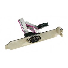 Cabo de conexão motherboard IDC10P DB09 M bracket
