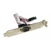 Cabo de conexão motherboard IDC10P DB09 M bracket