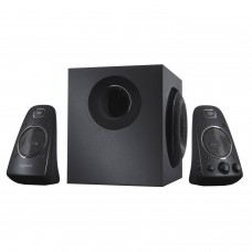 Colunas de Som Logitech Z623 2.1 - 200W RMS, Subwoofer, 2 Entradas 3.5mm, Jack Headphone