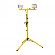 Projetor LED Duplo OEM GSC Evolution: 2x30W, 5200lm, Tripé Dobrável, Exterior