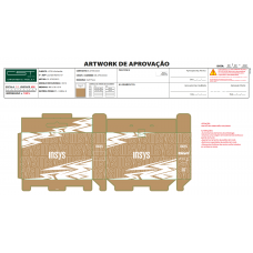 Caixa de Cartão INSYS para Portátil de 15 Polegadas, com Pega Caixa de Cartão INSYS para Portátil de 15 Polegadas, com Pega