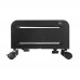 Suporte para CPU Ewent EW1291, Preto, 10kg, Metálico, com Rodas e Largura Ajustável Suporte para CPU Ewent EW1291, Preto, 10kg, Metálico, com Rodas e Largura Ajustável