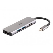 Hub USB-C D-Link DUB-M530 5 em 1