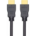 Cabo HDMI OEM 0.4m - HDMI 1.4, High Speed, PVC, Preto Cabo HDMI OEM 0.4m - HDMI 1.4, High Speed, PVC, Preto