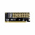 Conversor OEM ST529: PCIe 4.0 x16 para M.2 NVMe, Suporte Gen4/3/2, Instalação Fácil, 1x Slot M.2 sem_imagem