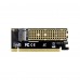 Conversor OEM ST529: PCIe 4.0 x16 para M.2 NVMe, Suporte Gen4/3/2, Instalação Fácil, 1x Slot M.2