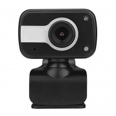 Câmara WebCam 480p com microfone e iluminação