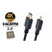 Cabo Micro D Macho para HDMI OEM GB3533 - 3m Goldplated Cabo Micro D Macho para HDMI OEM GB3533 - 3m Goldplated