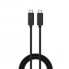 Cabo USB Ewent EC1045 USB-C para USB-C 1m 60W PD 10Gbps