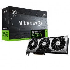 Placa Gráfica MSI RTX 5080 Ventus 3X 16GB GDDR7 PCI-e 5.0, DLSS 4