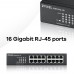 Zyxel GS1100-16 Não-gerido Gigabit Ethernet (10/100/1000)