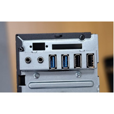 Placa PCB Audio + USB frontal p/ caixa SH1-S331 (2xUSB2+2xUSB3+1xCombo jack+1xMic jack)