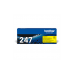Toner Brother TN247Y Amarelo Original - 2300 Páginas, LED