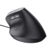 Rato Trust Bayo II Ergonómico USB, 2400 DPI, Vertical, Preto