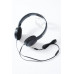 Microfone + Auscultadores On-Ear IHA-E200 Headset Combo Jack