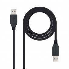 Cabo USB NanoCable 10.01.1003-BK 3m, USB A, USB 3.2 Gen 1, Preto Cabo USB NanoCable 10.01.1003-BK 3m, USB A, USB 3.2 Gen 1, Preto