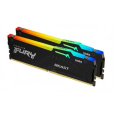 Memória DDR5 Kingston Fury Beast RGB 32GB 6000MHz - Desempenho e Iluminação