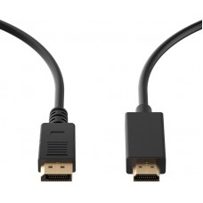 Cabo DisplayPort EWENT EC1431 4K 1.8m - HDMI Adaptador, 4K, 1.8m