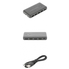 KVM OEM 047-4222 (ACTVH255): 2 PCs, 2xUSB+HDMI 2.0, 4K@60Hz