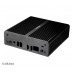 Caixa NUC AKASA AK-ITX07M-BK para motherboards Intel® NUC fanless