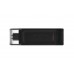 Pen USB Kingston DataTraveler 70 32GB USB-C, USB 3.2, Tampa, Preto