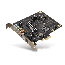 Placa de Som Creative Sound Blaster X-Fi Titanium: PCIe, 7.1 Canais, Áudio de Alta Fidelidade, para Jogos e Entretenimento