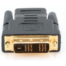 Adaptador HDMI F > DVI-D M Dourado
