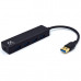 Hub EWENT EW1136: 4 Portas USB 3.2 Gen 1, 480 Mbit/s, Preto, Plug and Play Hub EWENT EW1136: 4 Portas USB 3.2 Gen 1, 480 Mbit/s, Preto, Plug and Play