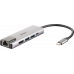 Base USB-C D-Link DUB-M520, Thunderbolt 3, 5 portas, 4K HDMI e Gigabit Ethernet Base USB-C D-Link DUB-M520, Thunderbolt 3, 5 portas, 4K HDMI e Gigabit Ethernet
